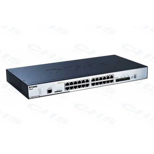 D-LINK Switch 20x1000Mbps + 4xGigabit kombó SFP, Menedzselhető, DGS-3120-24TC/SI