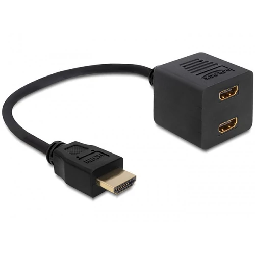DELOCK Splitter HDMI 1x male to 2x female