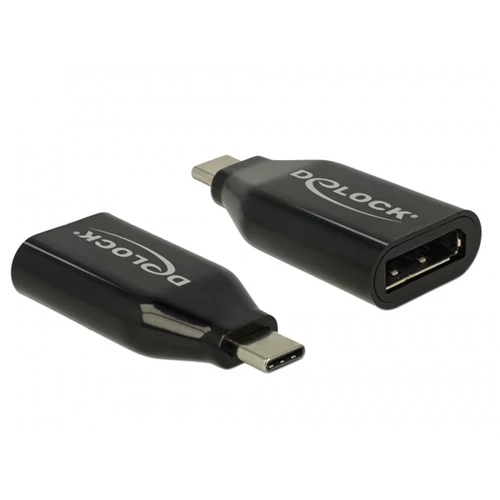 DELOCK Átalakító USB Type-C male to Displayport female (DP Alt Mode) 4K 60Hz