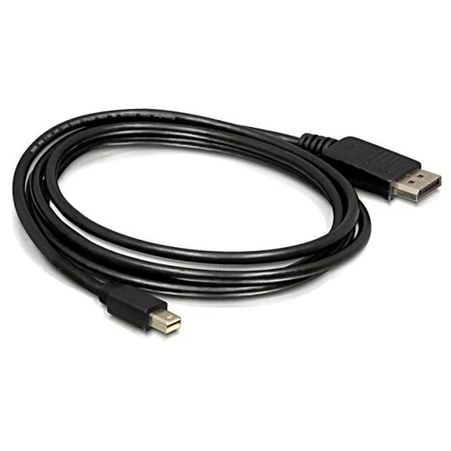 DELOCK kábel mini DisplayPort 1.2 male > DisplayPort male 4K 60Hz 2m
