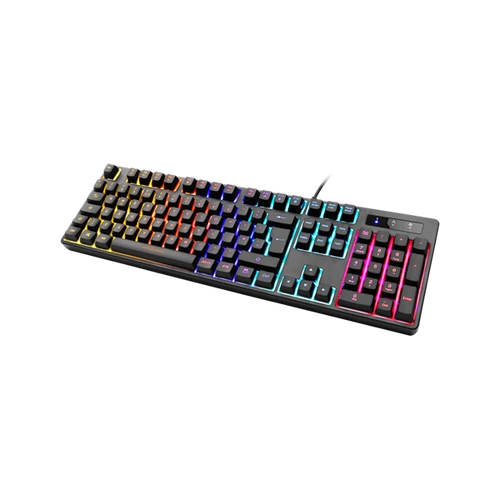 DELTACO GAMING Billentyűzet GAM-112-UK, DK310 RGB Gaming Keyboard, Outemu Red switch, fullsize, UK Layout, black