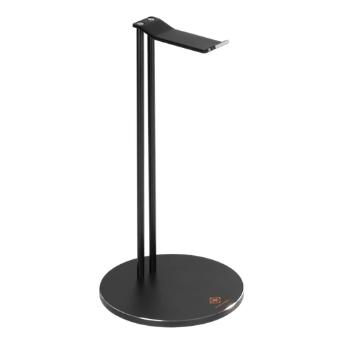DELTACO GAMING Fejhallgató állvány GAM-070, Universal Headphone Stand, Aluminum, Non-slip, Black.