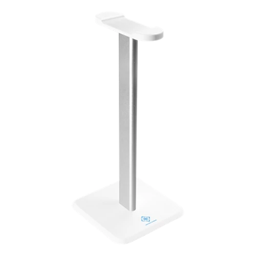 DELTACO GAMING Fejhallgató állvány GAM-071-W, WA80 headphone stand, aluminum pole, white