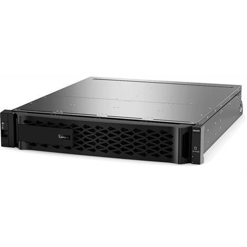 LENOVO DM storage - DM5000H 16Gb FC/10Gb Hybrid Flash Array SFF külső tároló, Dual Contr. (12x960GB SSD)