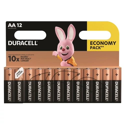Duracell BSC 12 db AA elem