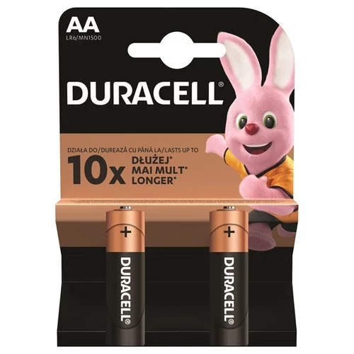 Duracell BSC 2 db AA elem - DL