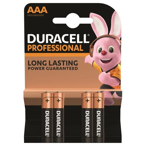 Duracell Professional 4 db AAA