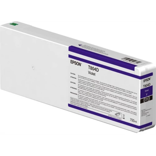 EPSON Tintapatron Singlepack Violet T804D00 UltraChrome HDX 700ml