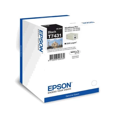 EPSON Tintapatron Ink Cartridge Black 2.5K