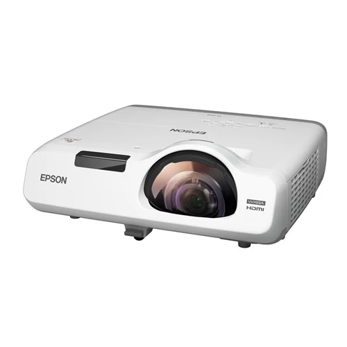 EPSON ST Projektor - EB-535W (3LCD, 1280x800 (WXGA), 16:10, 3400 AL, 16 000:1, HDMI/2xVGA/USB/RJ-45/2xKomponens/S-Video)