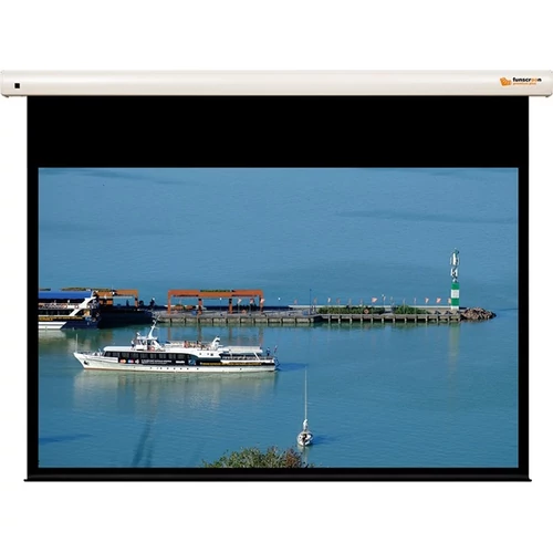 FUNSCREEN 102" (16:10) Premium Plus motoros vetítővászon Méret: 231x143 cm, Látható méret:221x138 cm)