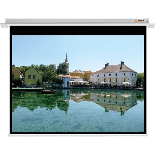 FUNSCREEN 100" (4:3) Premium Plus motoros vetítővászon (álmennyezeti, Méret: 213x157 cm, Látható méret: 203x152 cm)