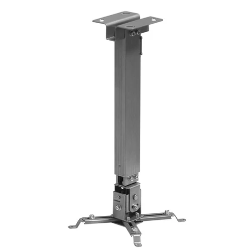 FUNSCREEN mennyezeti rögzítő  projektor konzol 430-650mm Ezüst