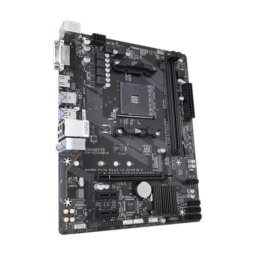 GIGABYTE Alaplap AM4 A320M-H AMD A320, mATX