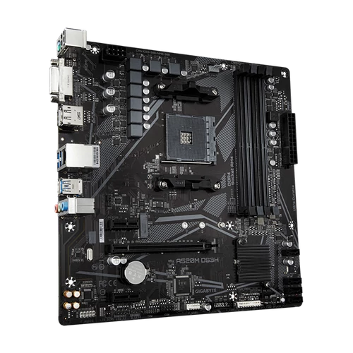 GIGABYTE Alaplap AM4 A520M DS3H AMD A520, mATX