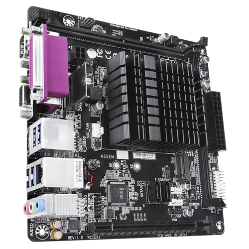 GIGABYTE Alaplap S1090 J4005N D2P + Dual-Core Celeron J4005 (2,7GHz), mini-ITX
