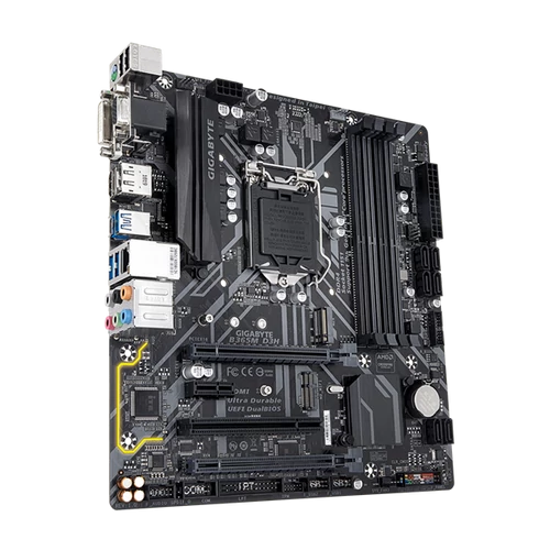 GIGABYTE Alaplap S1151 B365M D3H INTEL B365, mATX