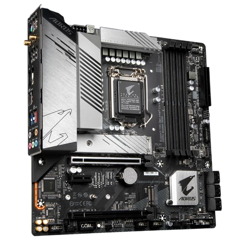 GIGABYTE Alaplap S1200 B560M AORUS PRO AX INTEL B560, mATX
