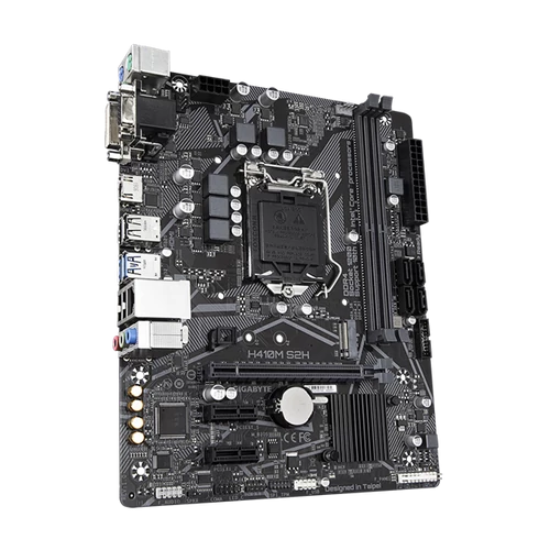 GIGABYTE Alaplap S1200 H410M S2H INTEL H410, mATX