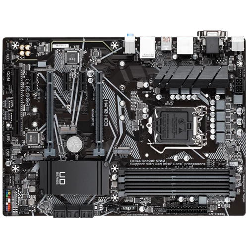 GIGABYTE Alaplap S1200 H470 HD3 INTEL H470, ATX