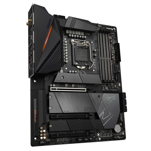 GIGABYTE Alaplap S1200 Z590 AORUS PRO AX INTEL Z590, ATX