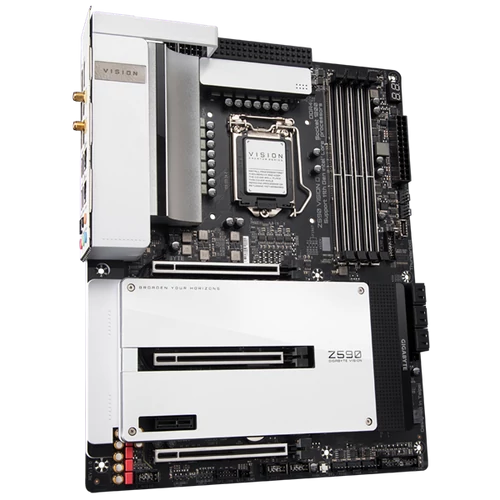 GIGABYTE Alaplap S1200 Z590 VISION D INTEL Z590, ATX