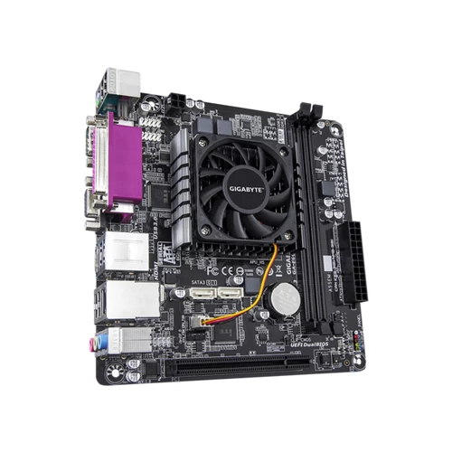 GIGABYTE Alaplap S769 E6010N + AMD E1-6010 (1,35GHz), mini-ITX