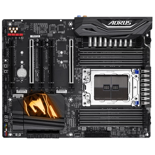 GIGABYTE Alaplap TR4 X399 AORUS PRO AMD X399, ATX