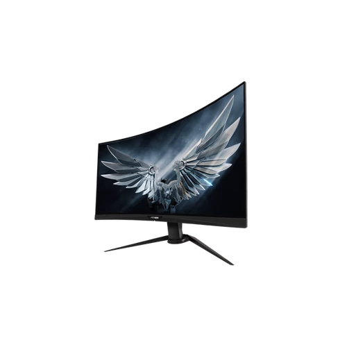 GIGABYTE Ívelt VA LED Monitor 27" AORUS CV27F 1920x1080, 2xHDMI/Displayport/2xUSB
