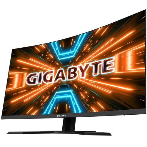 GIGABYTE Ívelt VA LED Monitor 31.5" G32QC 2560x1440, 2xHDMI/Displayport/2xUSB