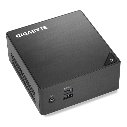 GIGABYTE PC BRIX, Intel Celeron J4105 2.5 GHz, HDMI, MiniDisplayport, LAN, WIFI, Bluetooth, 2.5" HDD hely, USB 3.0