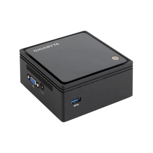 GIGABYTE PC BRIX, Intel Celeron N2807 2.16 GHz, HDMI, DSUB, LAN, WIFI, Bluetooth, 2,5" HDD hely, USB 3.0