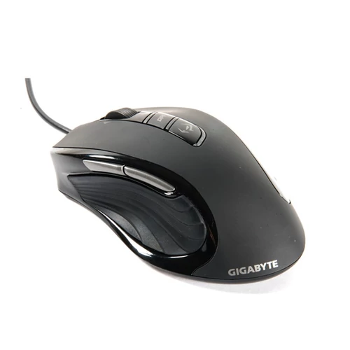 GIGABYTE Vezetékes egér M6980X USB Lézer, Fekete 6000 DPI Gaming