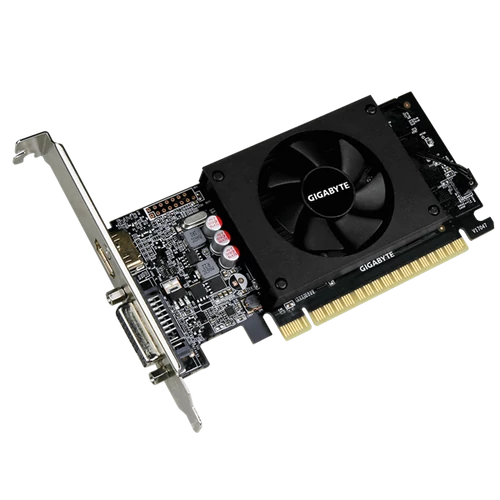 GIGABYTE Videokártya PCI-Ex16x nVIDIA GT 710 1GB DDR5