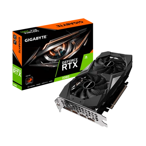 GIGABYTE Videokártya PCI-Ex16x nVIDIA RTX 2060 6GB DDR6 OC
