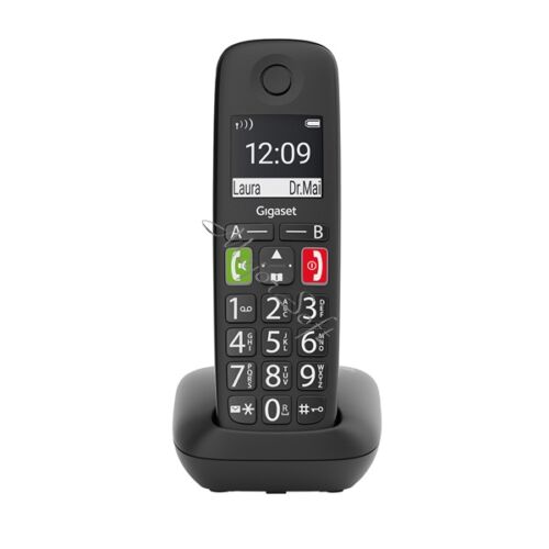 GIGASET ECO DECT Telefon E290 fekete