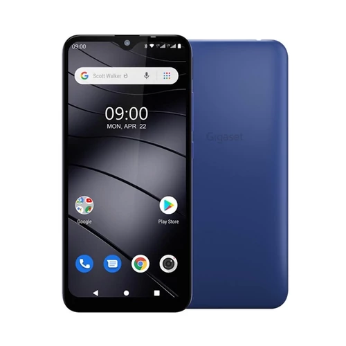 GIGASET GS110 okostelefon, 6,1”, 4G/LTE, 1/16 GB, Dual SIM, azúrkék, android