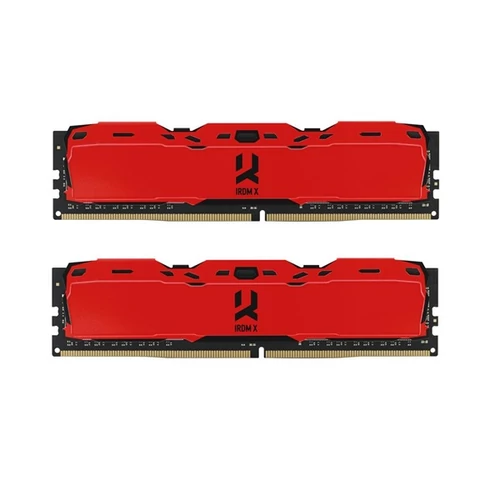 GOODRAM Memória DDR4 16GB 3000MHz CL16 SR DIMM Red, IRDM X Series (Kit of 2)