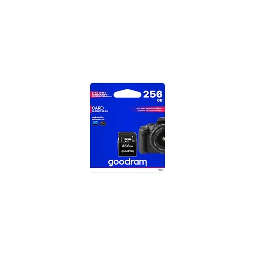 GOODRAM Memóriakártya SDXC 256GB CL10 UHS-I U1