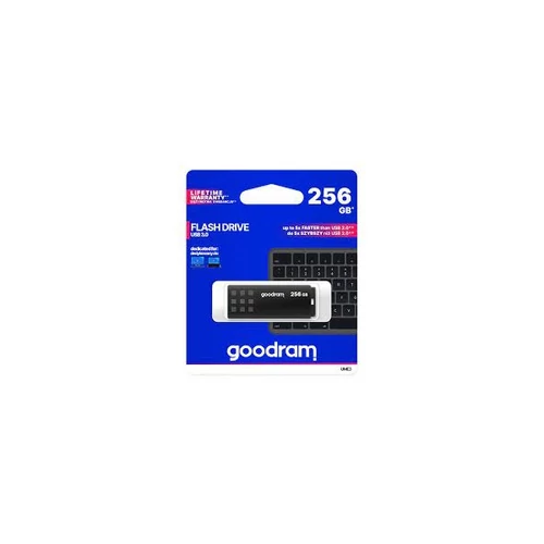 GOODRAM Pendrive 256GB, UME3 USB 3.1, Fekete