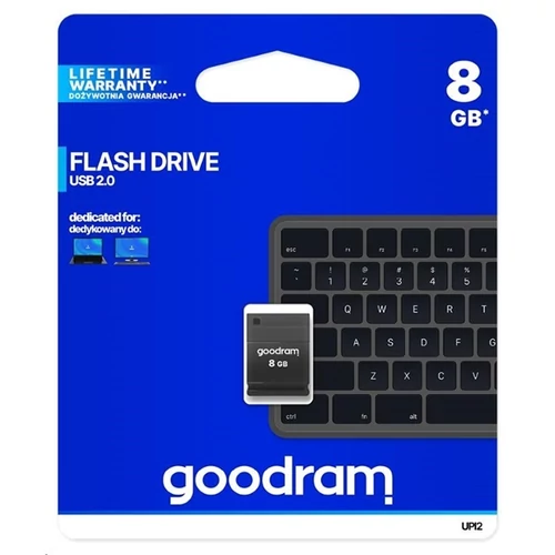 GOODRAM Pendrive 8GB UPI2 USB 2.0, Fekete