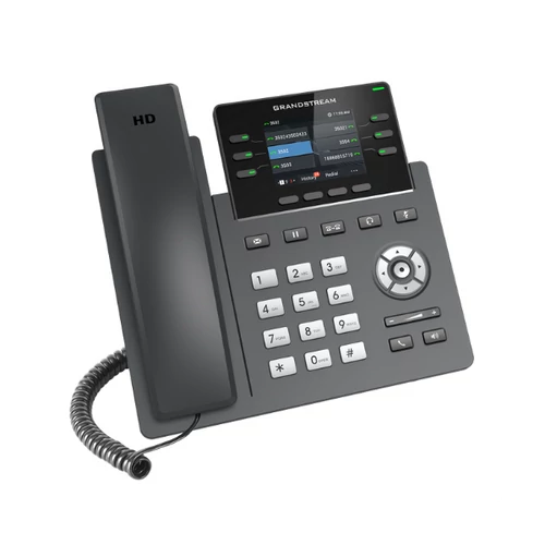 GRANDSTREAM IP Telefon 3 vonalas Carrier-Grade, HD színes LCD kijelző, GRP2613