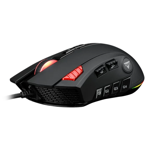 GWINGS vezetékes egér 9900M gaming egér 12 gomb, állítható súly