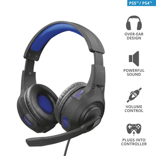 TRUST Gaming fejhallgató 23250 (GXT 307B Ravu Gaming Headset for PS4/ PS5)