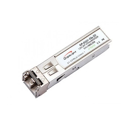 GIGALIGHT Modul SFP, 155M, 1310nm, 2km távolság, 0~70 hőm. tart., DDM funkció