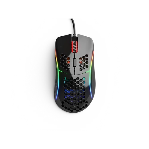 Glorious Egér Gamer Race Model D- RGB Optikai USB Fényes Fekete