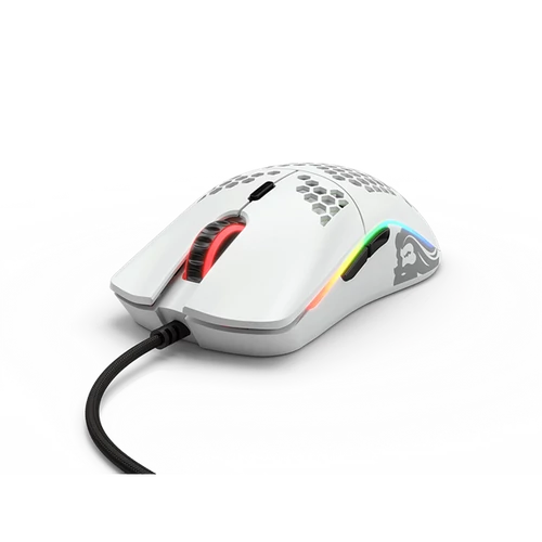 Glorious Egér Gamer Race Model O- RGB Optikai USB Fehér