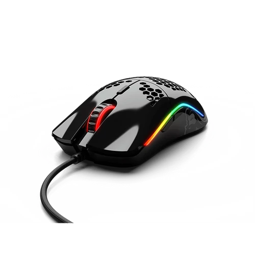 Glorious Egér Gamer Race Model O- RGB Optikai USB Fényes Fekete