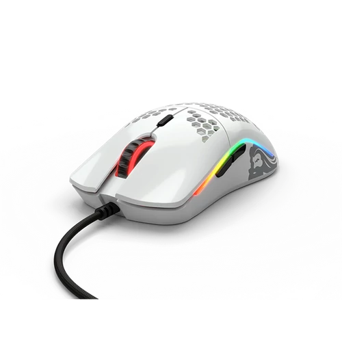 Glorious Egér Gamer Race Model O RGB Optikai USB Fényes Fehér