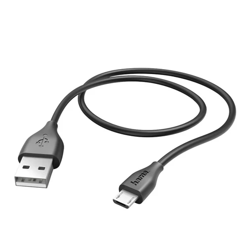 HAMA 123578, ADATKÁBEL MICRO USB 1,5M, FEKETE
